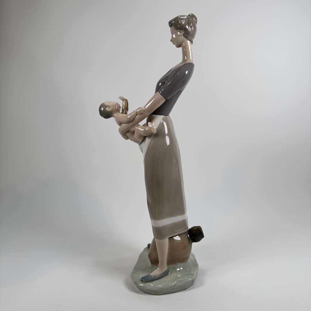 Lladro Maternidad 4575 Maternity Motherhood & Child Baby 13" Brille VTG 1969 Box - Picture 8 of 16